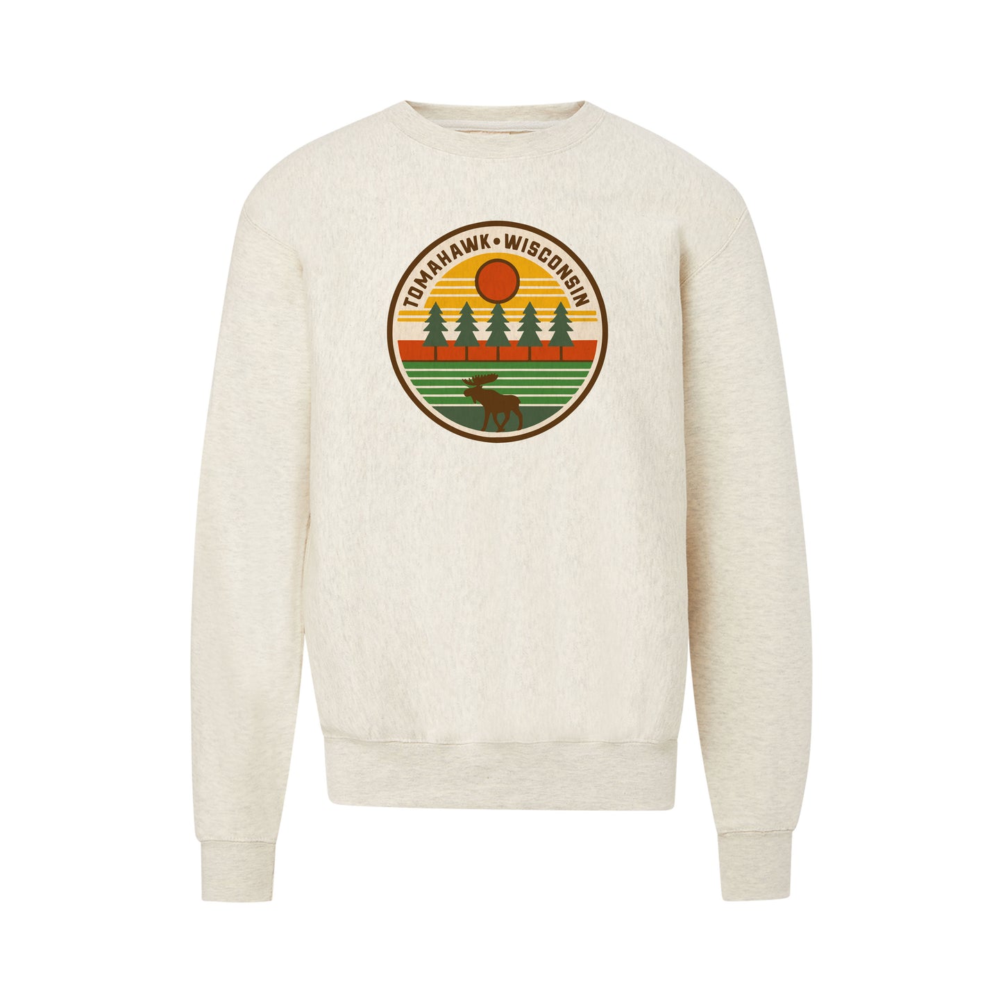 Tomahawk Wisconsin Pro-Weave Crewneck