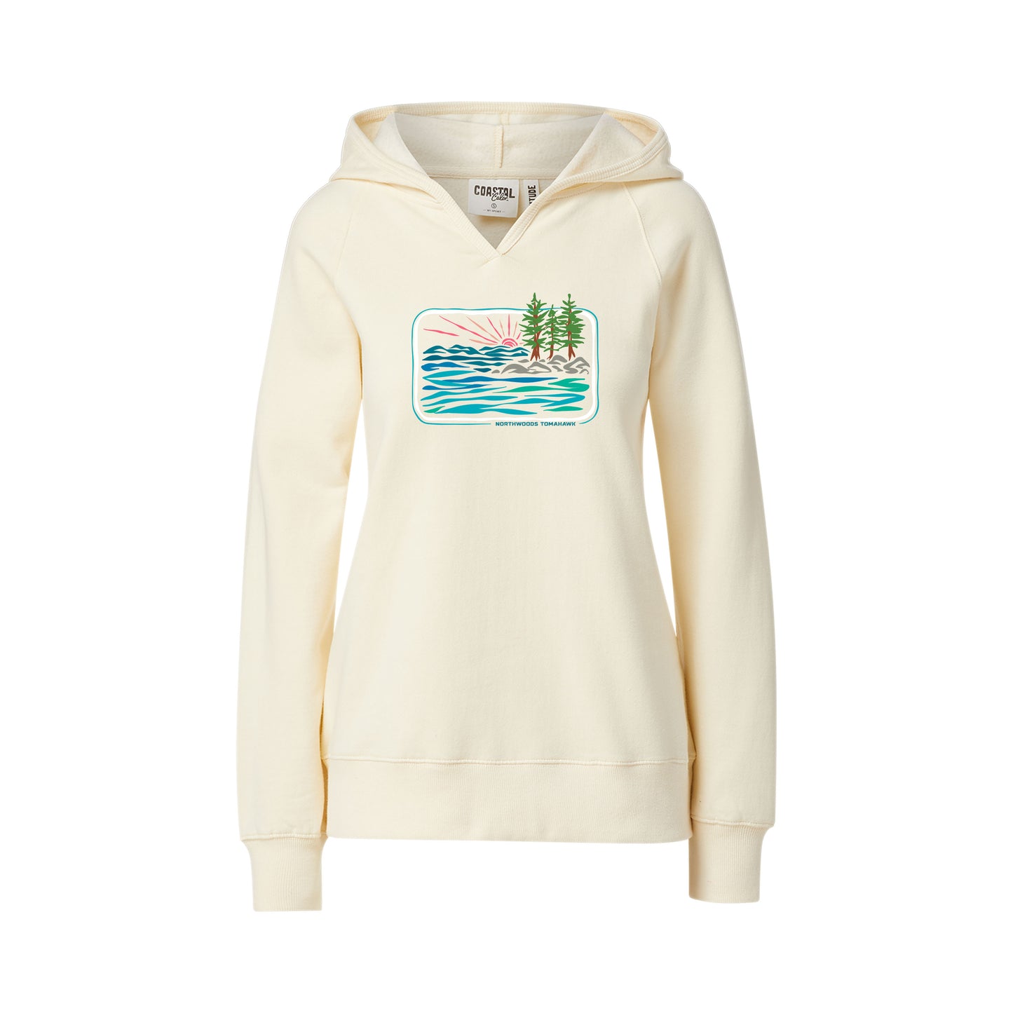 Tomahawk Women's Lake Scene Hoodie