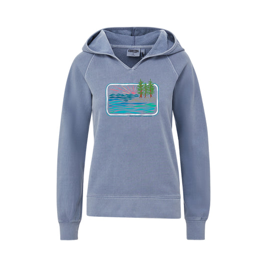 Tomahawk Women's Lake Scene Hoodie