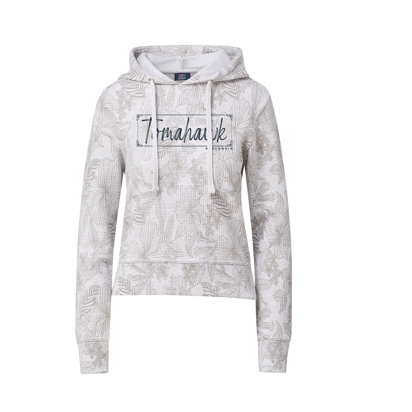 Tomahawk Floral Print Hoodie