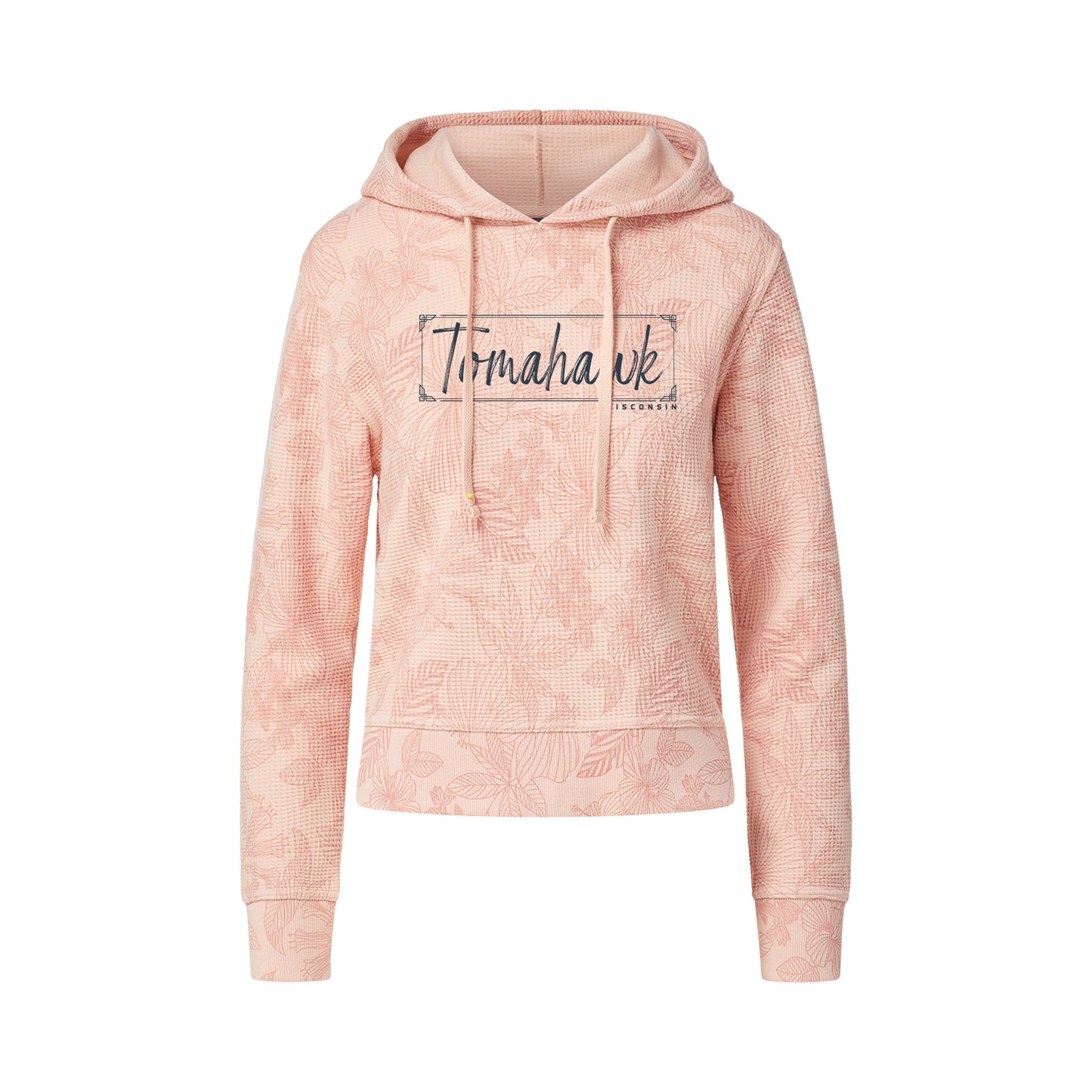 Tomahawk Floral Print Hoodie