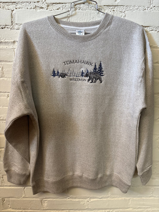 Dual Bear Tomahawk Crewneck