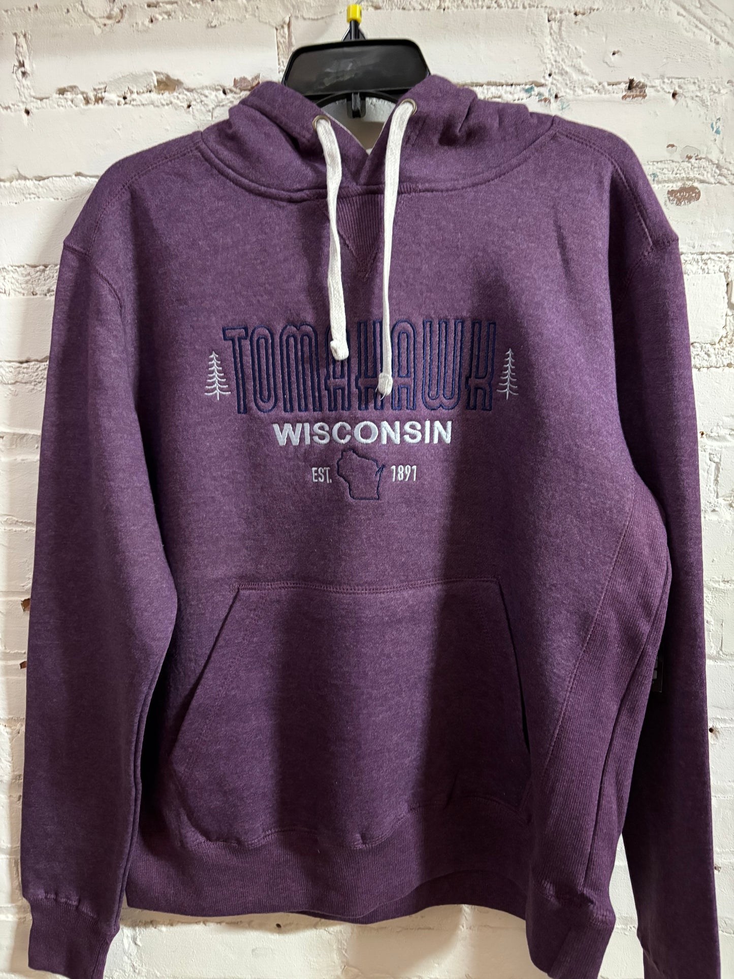 Tomahawk Wisconsin Heathered Hoodie