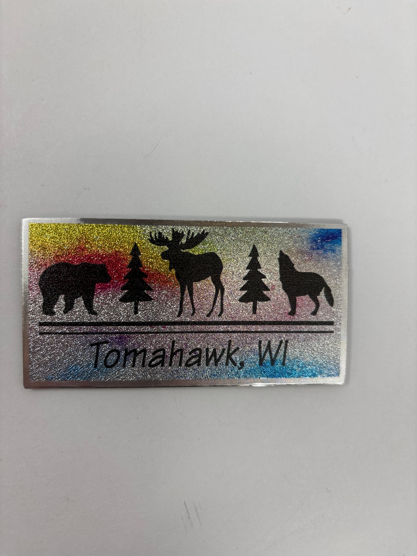 Tomahawk Watercolor Magnets