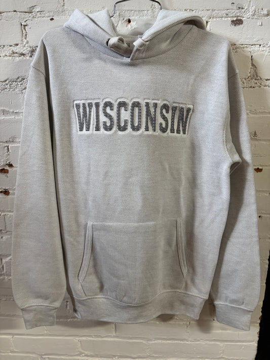 Wisconsin Tomahawk Pique Hoodie