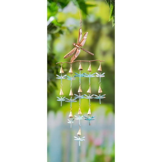 Metal Dragonfly Garden Mobile