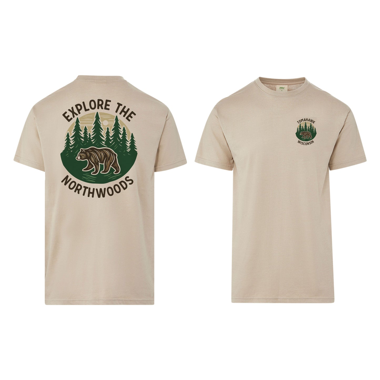 Tomahawk Explore The Northwoods T-Shirt