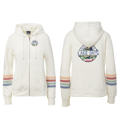 Ladies Lake Days Full Zip Hoodie