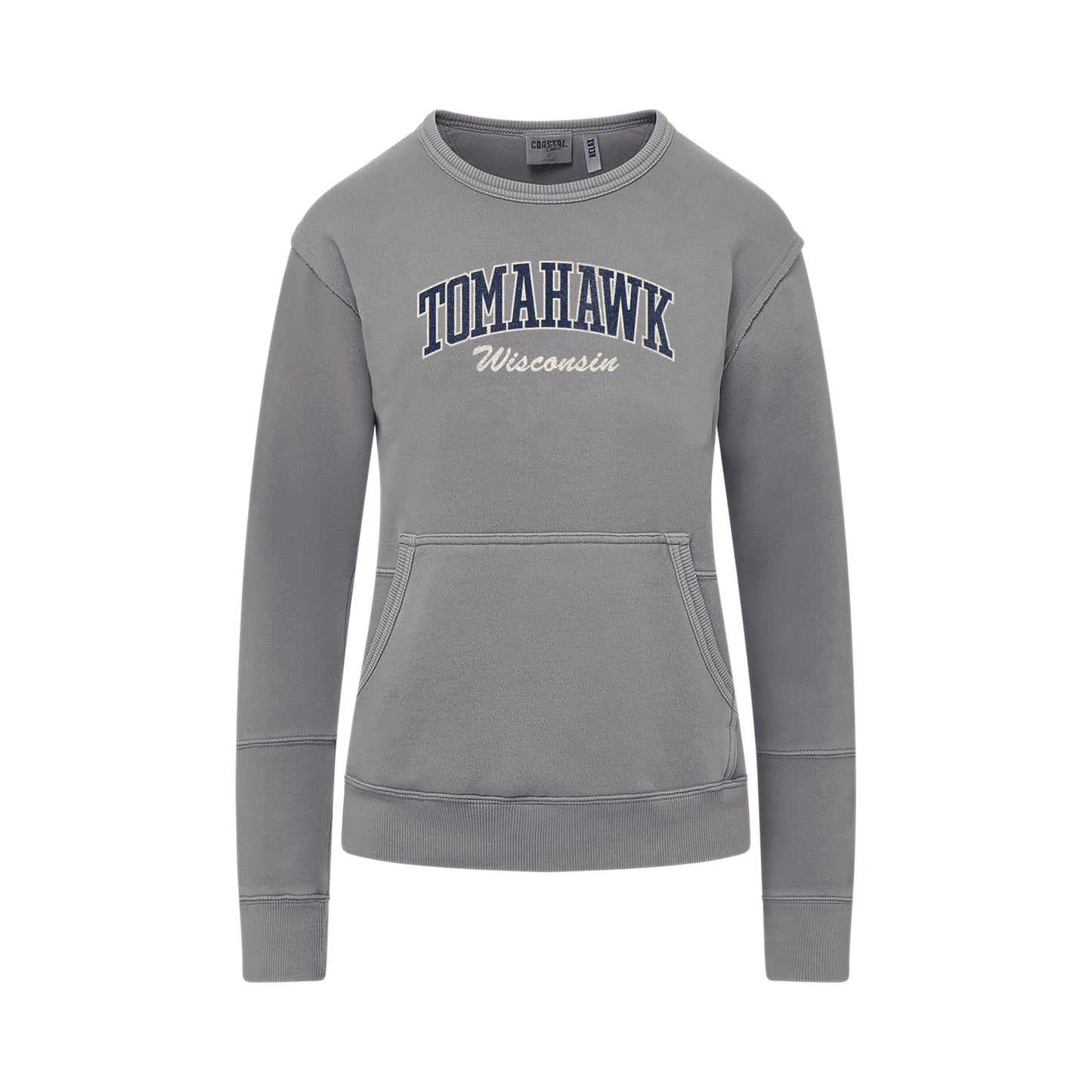 Tomahawk Wisconsin Coastal Ladies Crewneck
