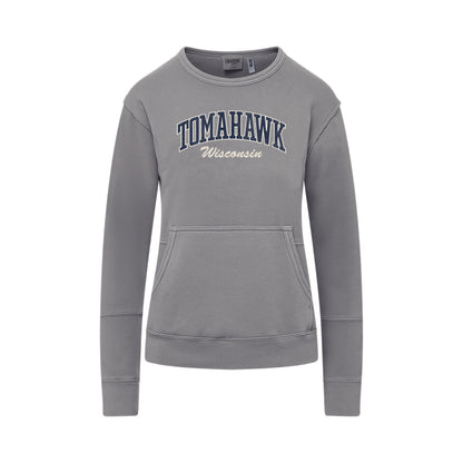 Tomahawk Wisconsin Coastal Ladies Crewneck