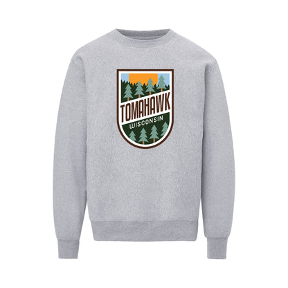 Tomahawk Trees Pro-Weave Crewneck