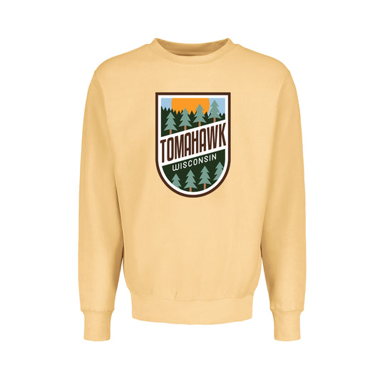 Tomahawk Trees Pro-Weave Crewneck