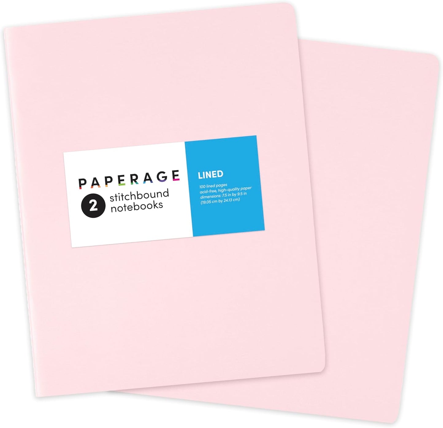 Paperage Stictchbound Notebook (2pk)