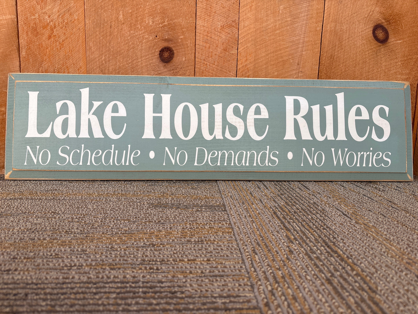Lake House Rules
