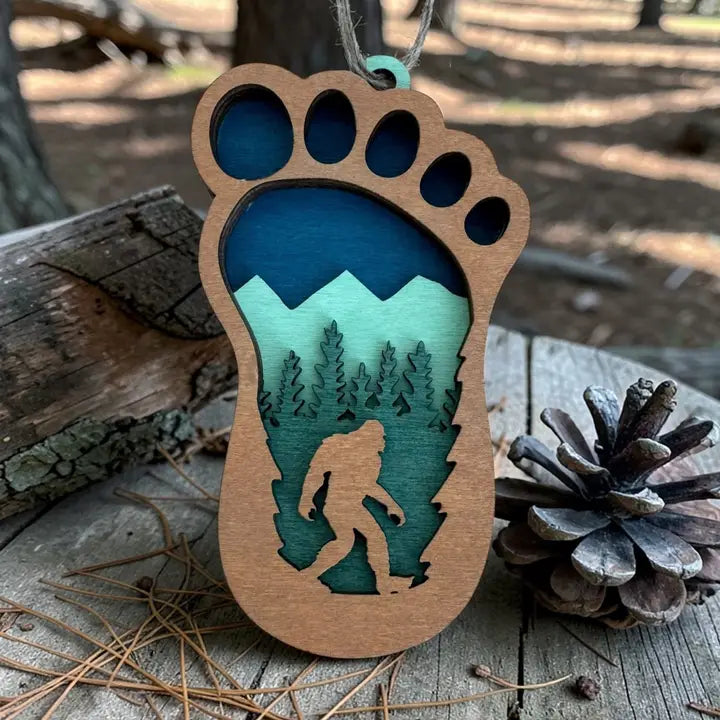 3D Layered Wood Ornaments