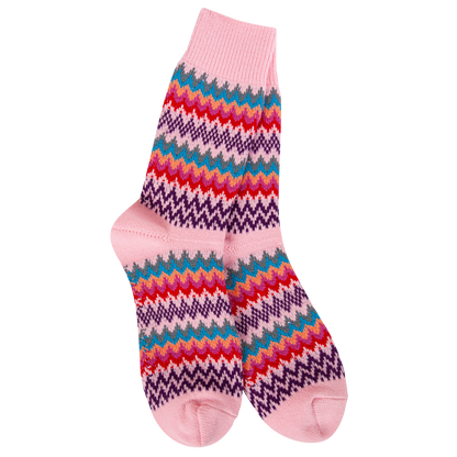 World's Softest Weekend Textured Gallery Crew Socks