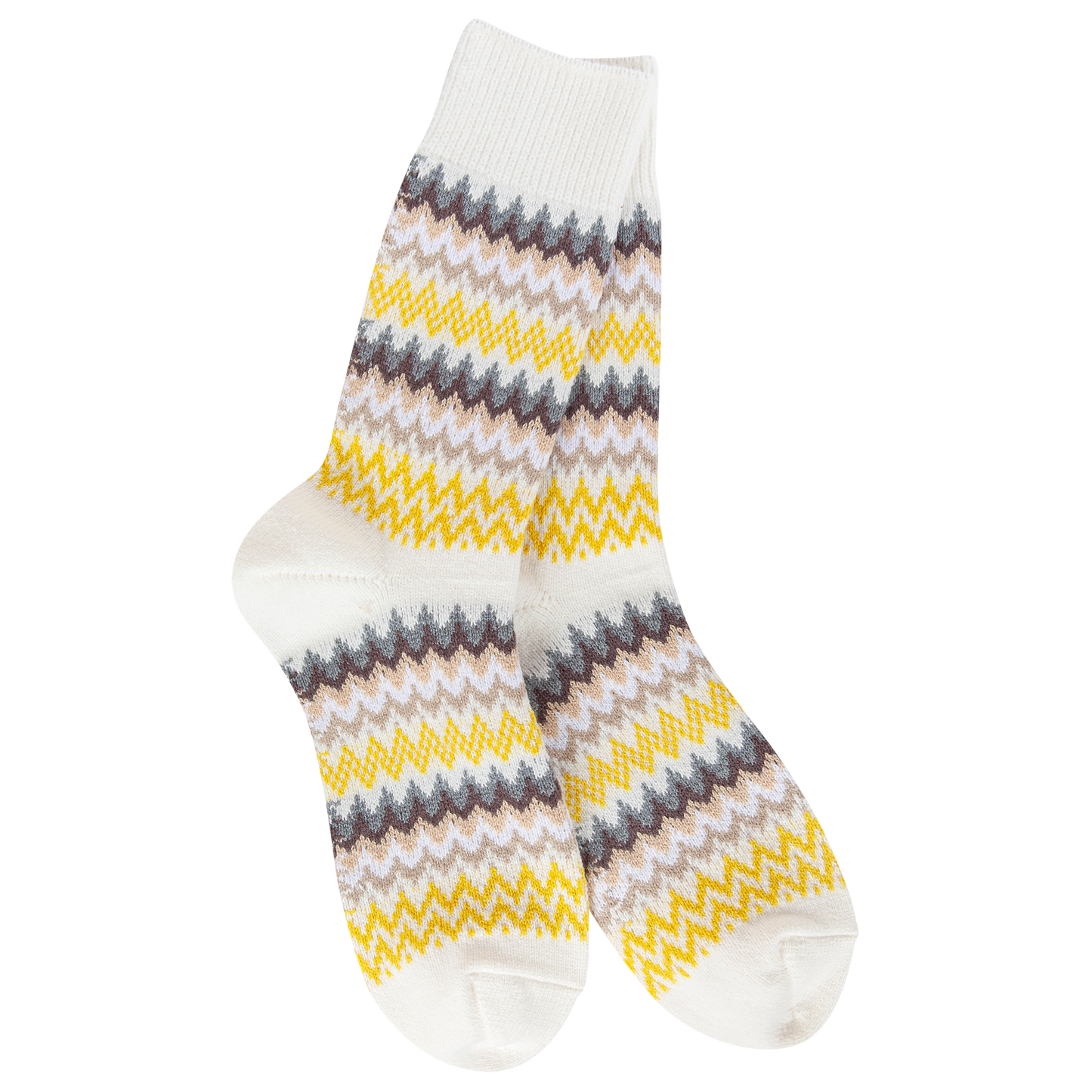 World's Softest Weekend Textured Gallery Crew Socks