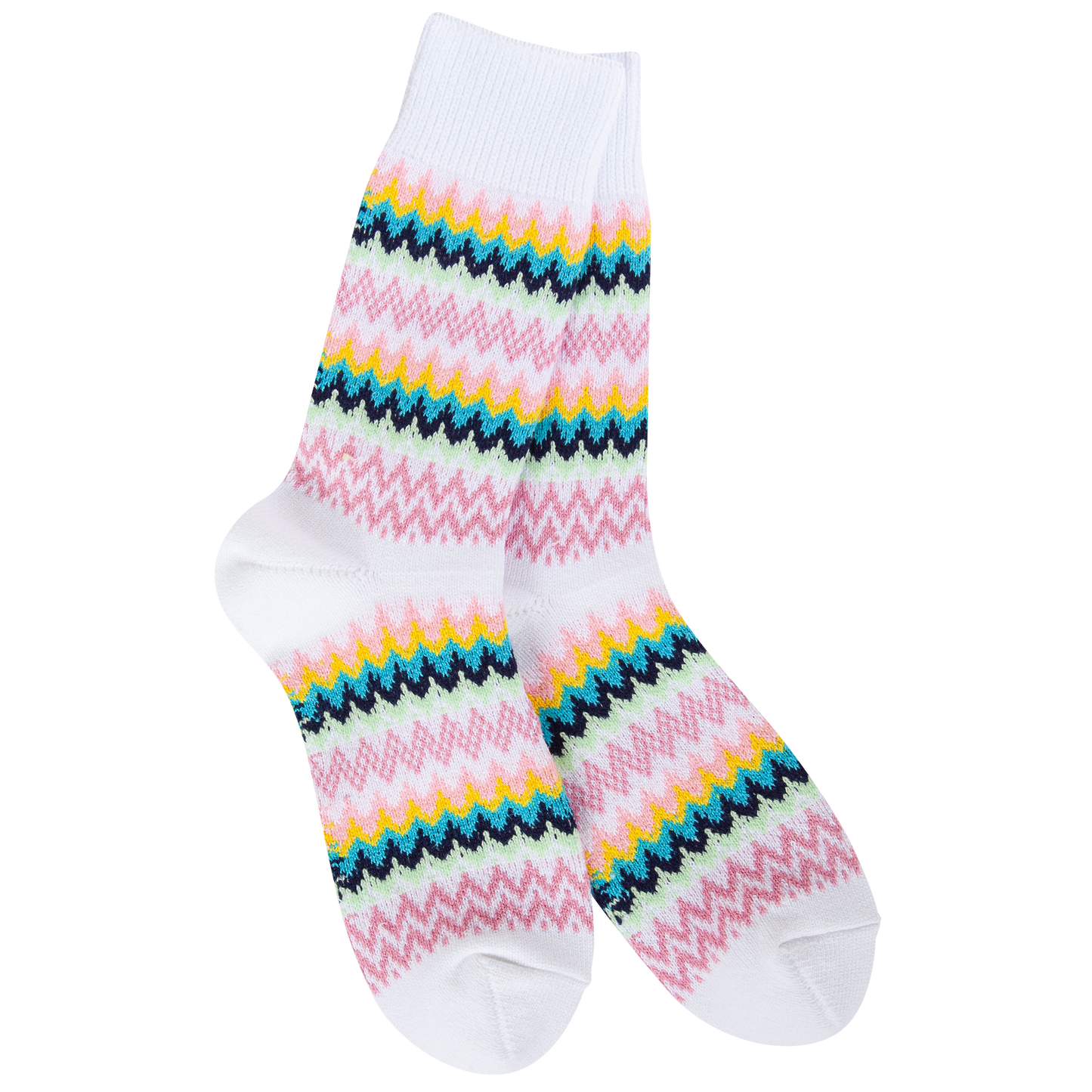 World's Softest Weekend Textured Gallery Crew Socks