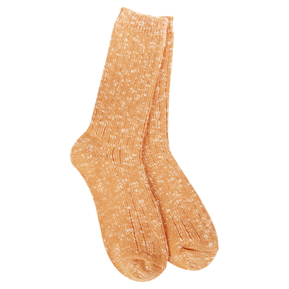 World's Softest Weekend Collection Cotton Slub Crew Socks