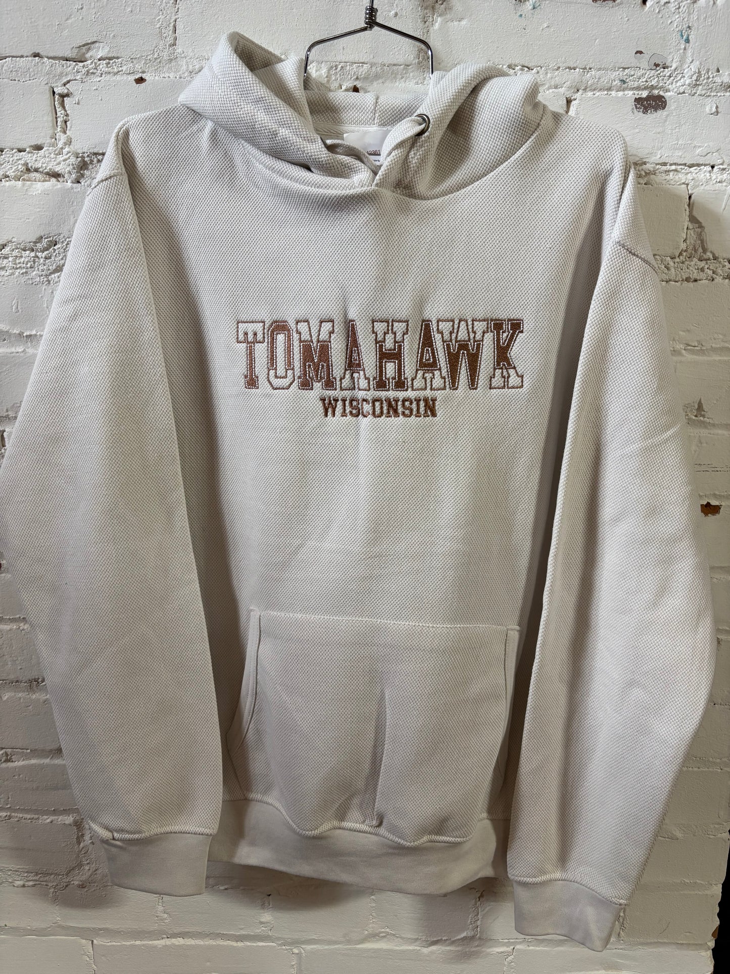 Tomahawk Wisconsin Pique Hoodie