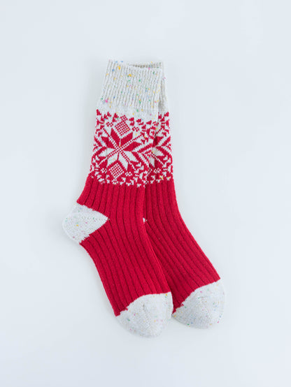 World's Softest Weekend Textured Gallery Crew Socks