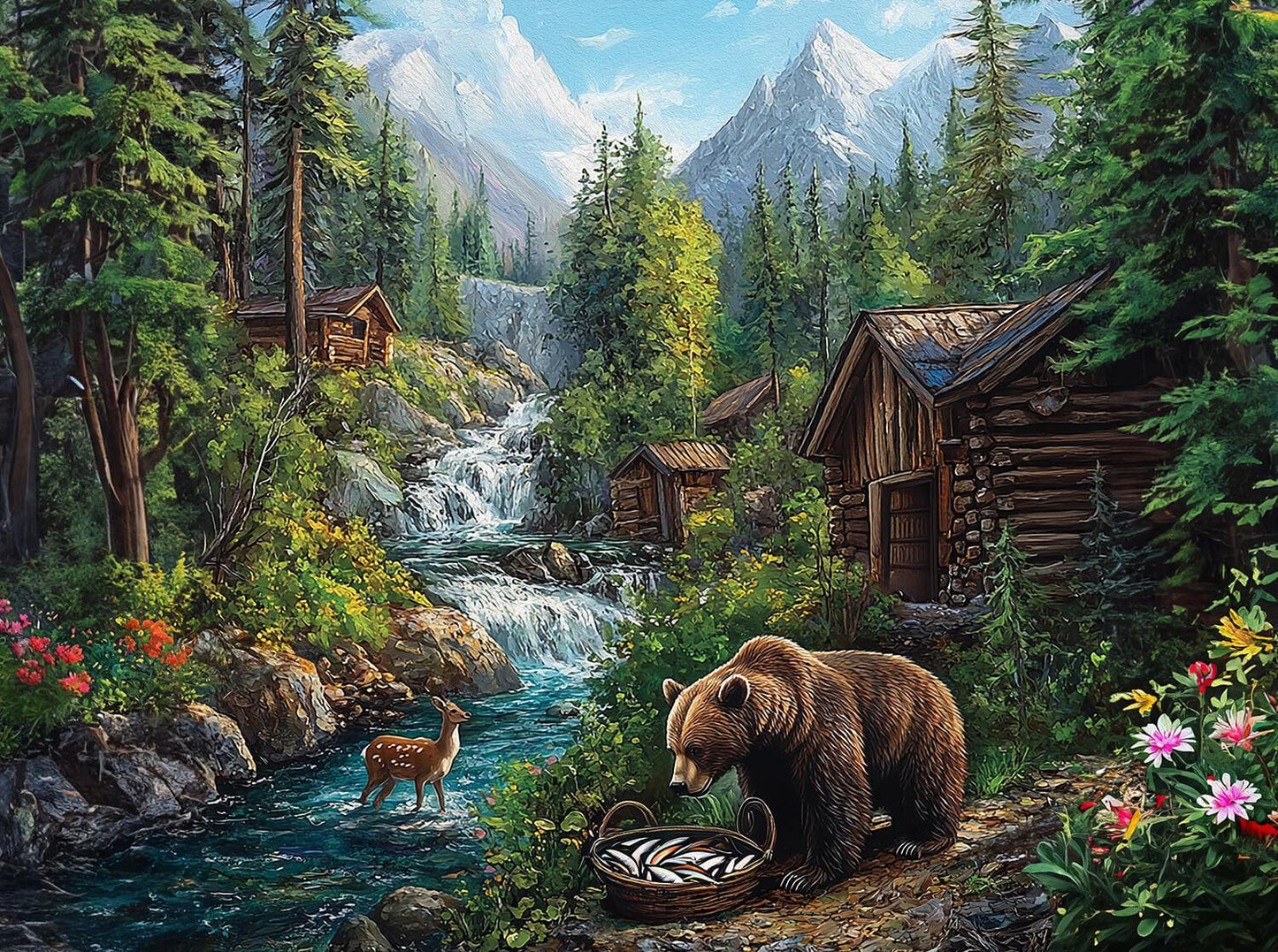 Sunsout 1000 Piece Puzzles