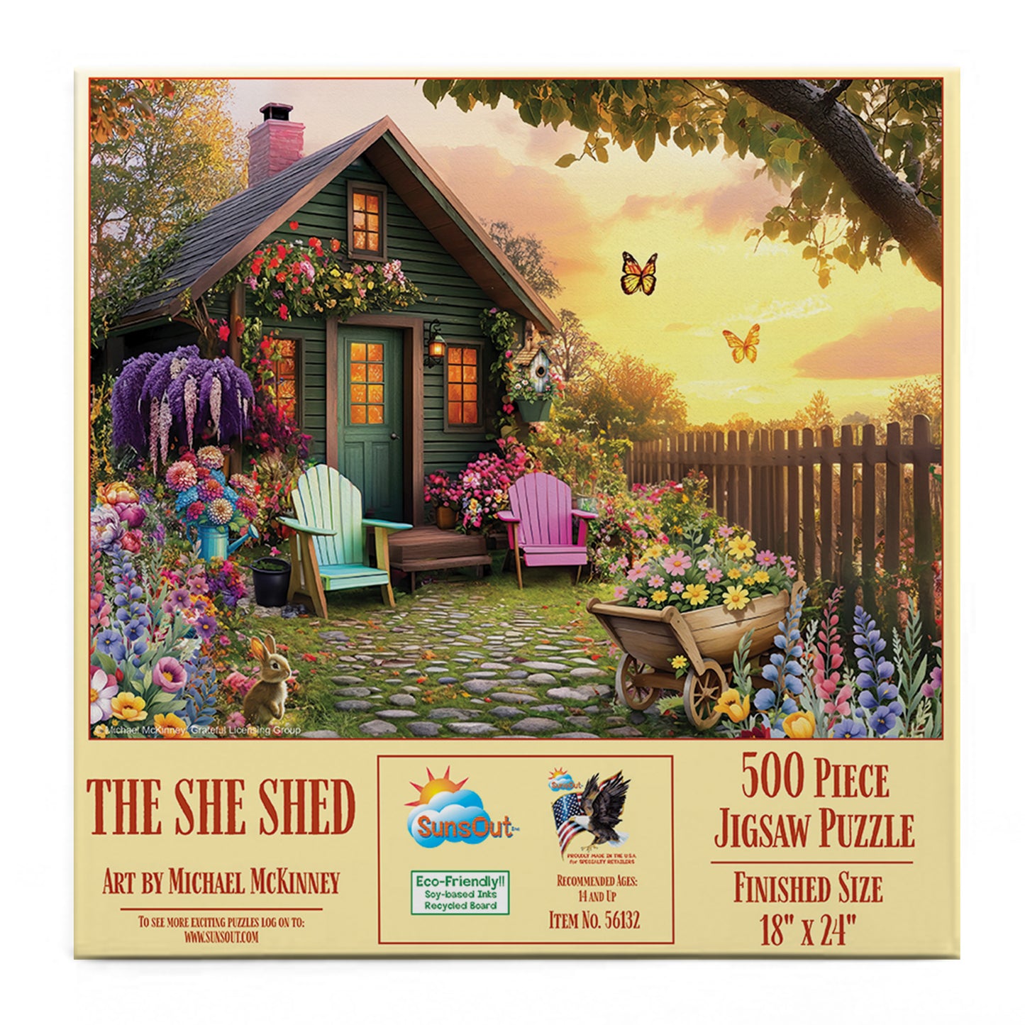 Sunsout 500 Piece Puzzles