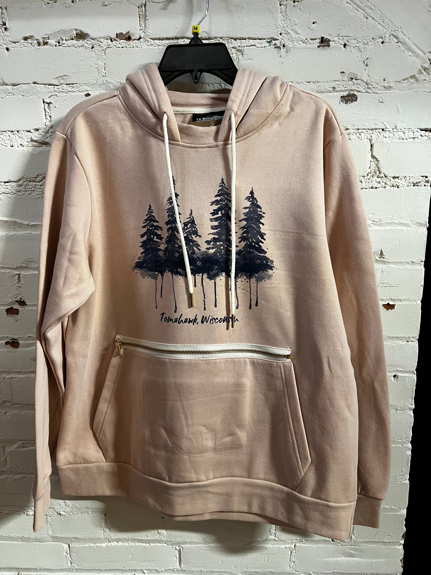 Tomahawk Watercolor Drip Huron Hoodie