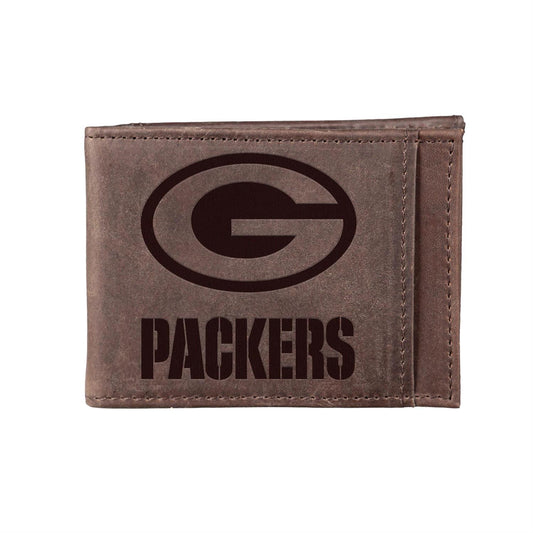 Green Bay Packers Front Pocket Wallet w/ RFID