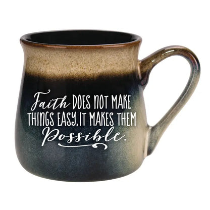 Reactive Glazed Mugs