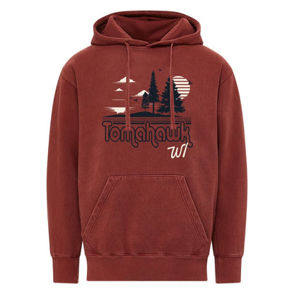 Tomahawk WI Coastal Colors Hoodie