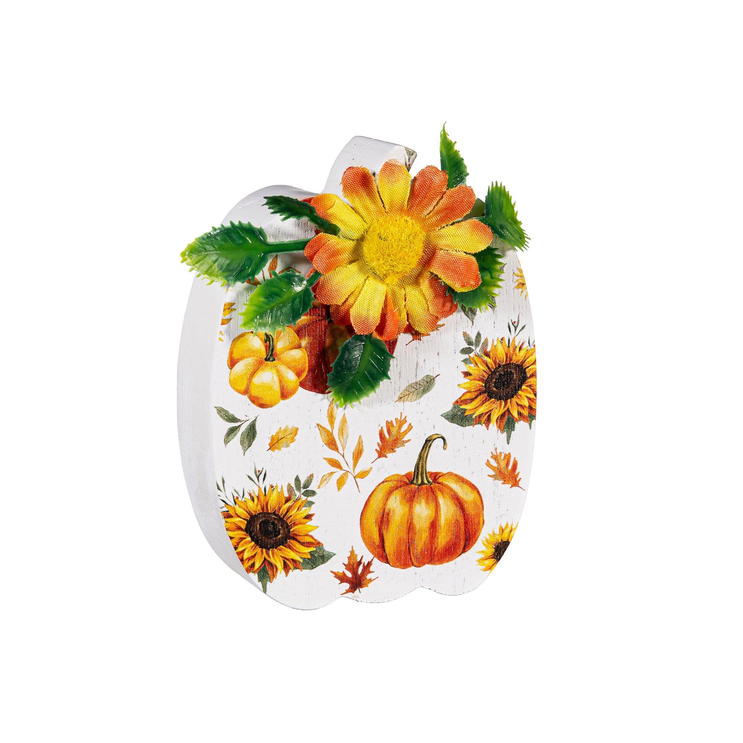 Grateful Gathering Wood Pumpkin