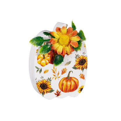 Grateful Gathering Wood Pumpkin