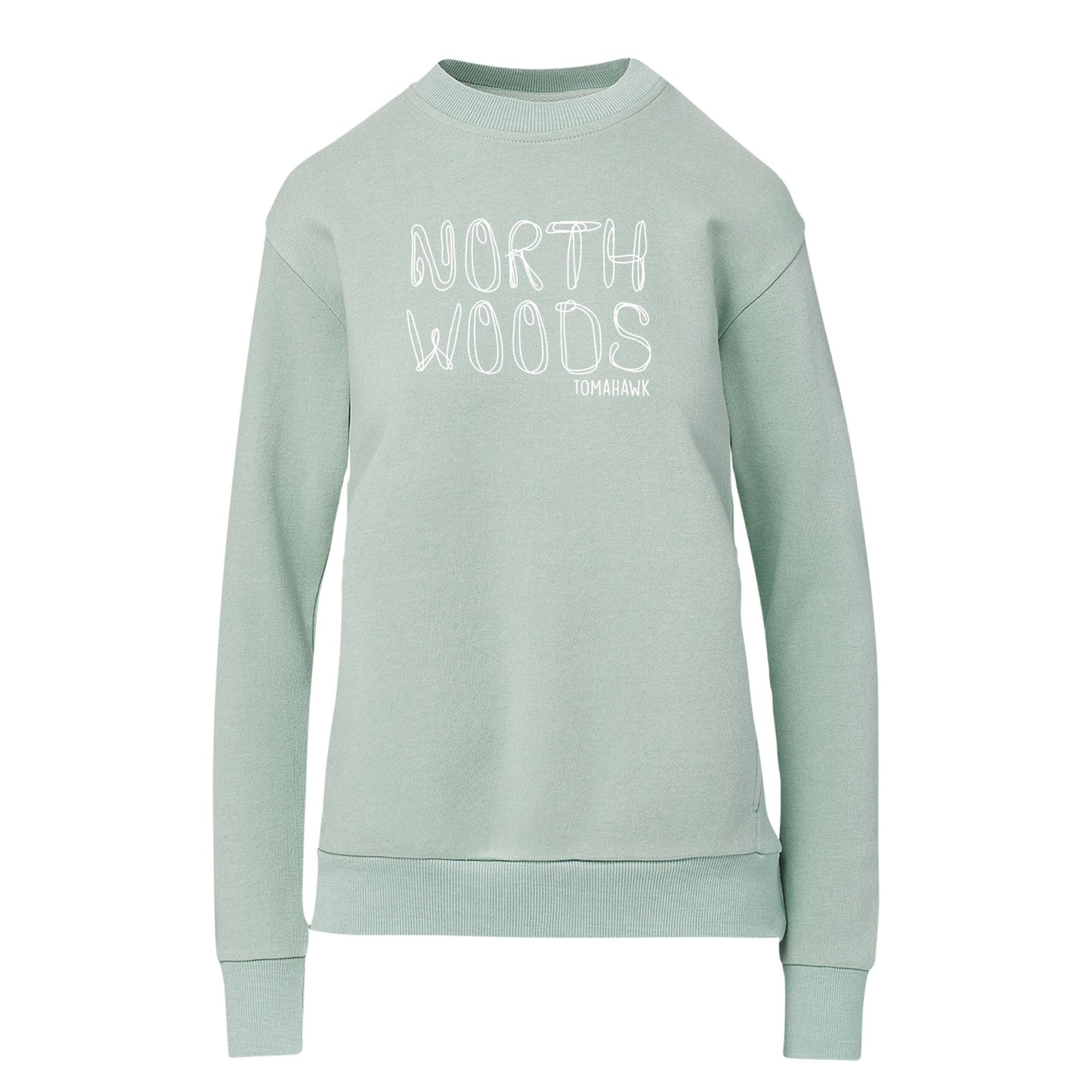 Northwoods Tomahawk Ladies Cloud Fleece Crewneck