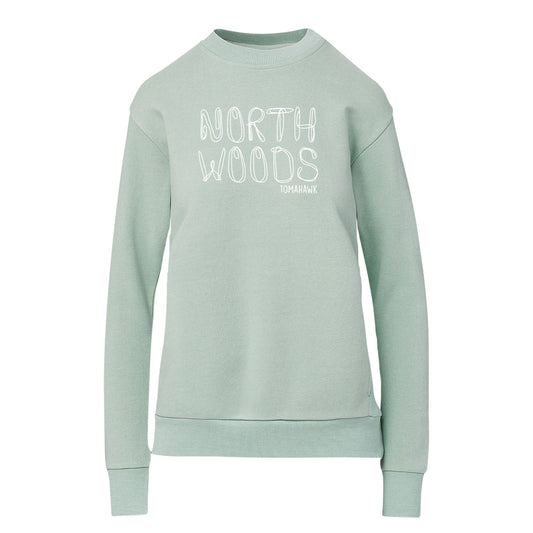 Northwoods Tomahawk Ladies Cloud Fleece Crewneck