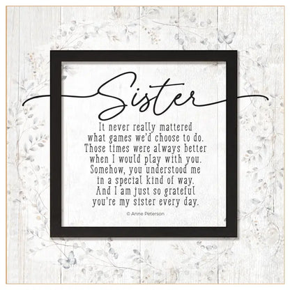 Layered Grace Plaque