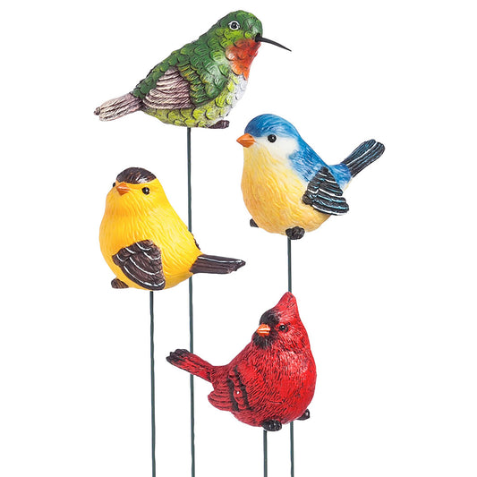 Assorted Bird Garden/Plant Stakes