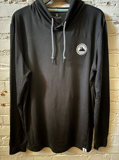 Tomahawk Patch Long Sleeve Hoodie Tee