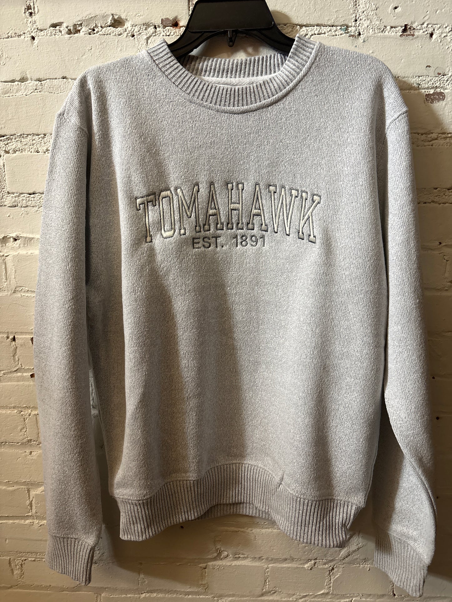 Tomahawk Est. 1891 Embroidered Nantucket Crewneck