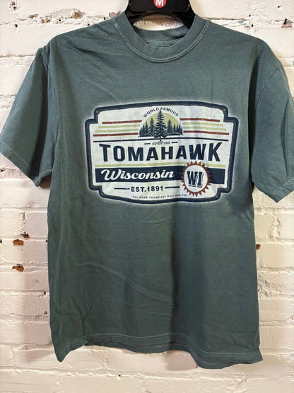 Tomahawk World Famous Adventure Garment Dyed T-Shirt