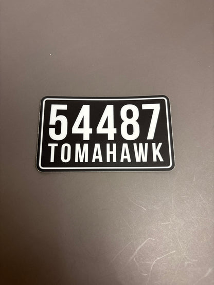 Tomahawk Stickers