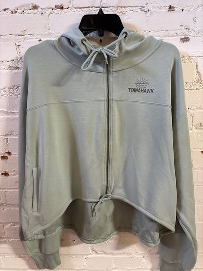 Tomahawk Sand Wash High Low Full Zip Hoodie