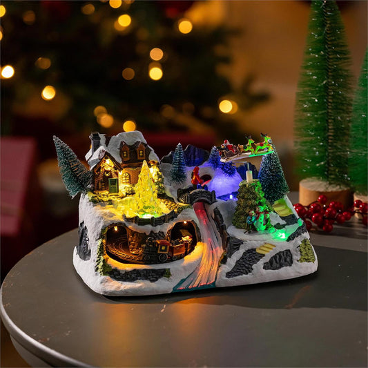LED Winter Scene Table Decor