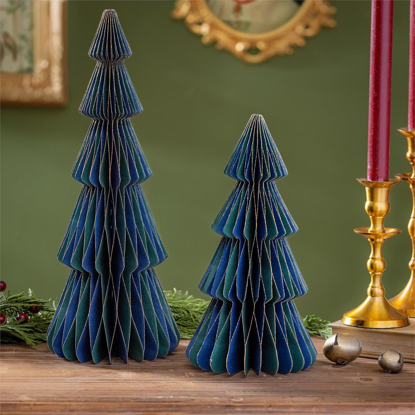 Joyful Traditions Foldable Paper Tree Set