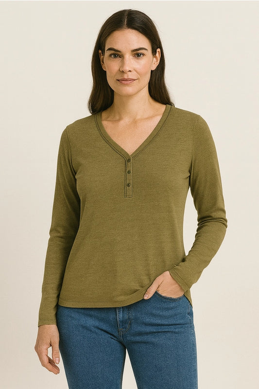 Willow Long Sleeve Vintage Top