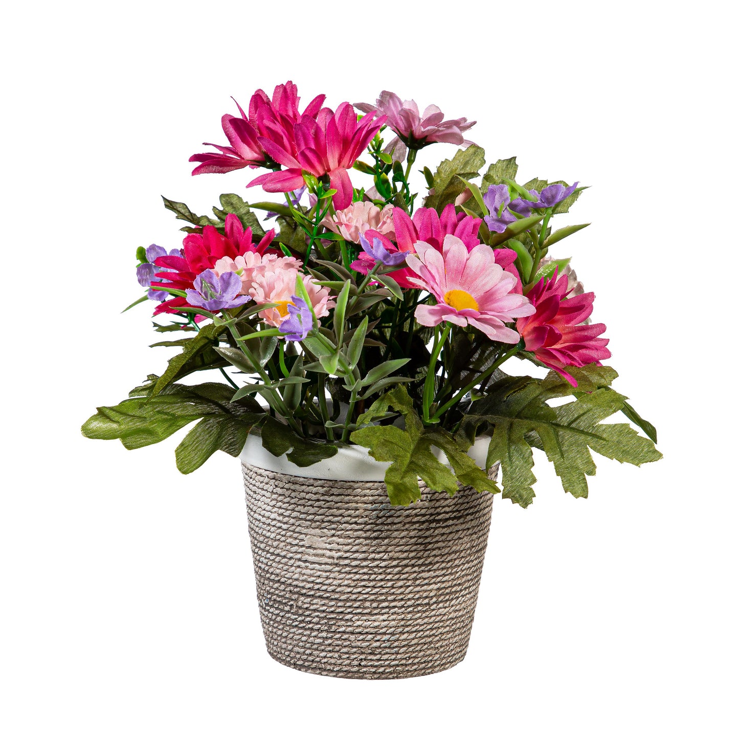Artificial Floral Arrangement in Basket Table Décor