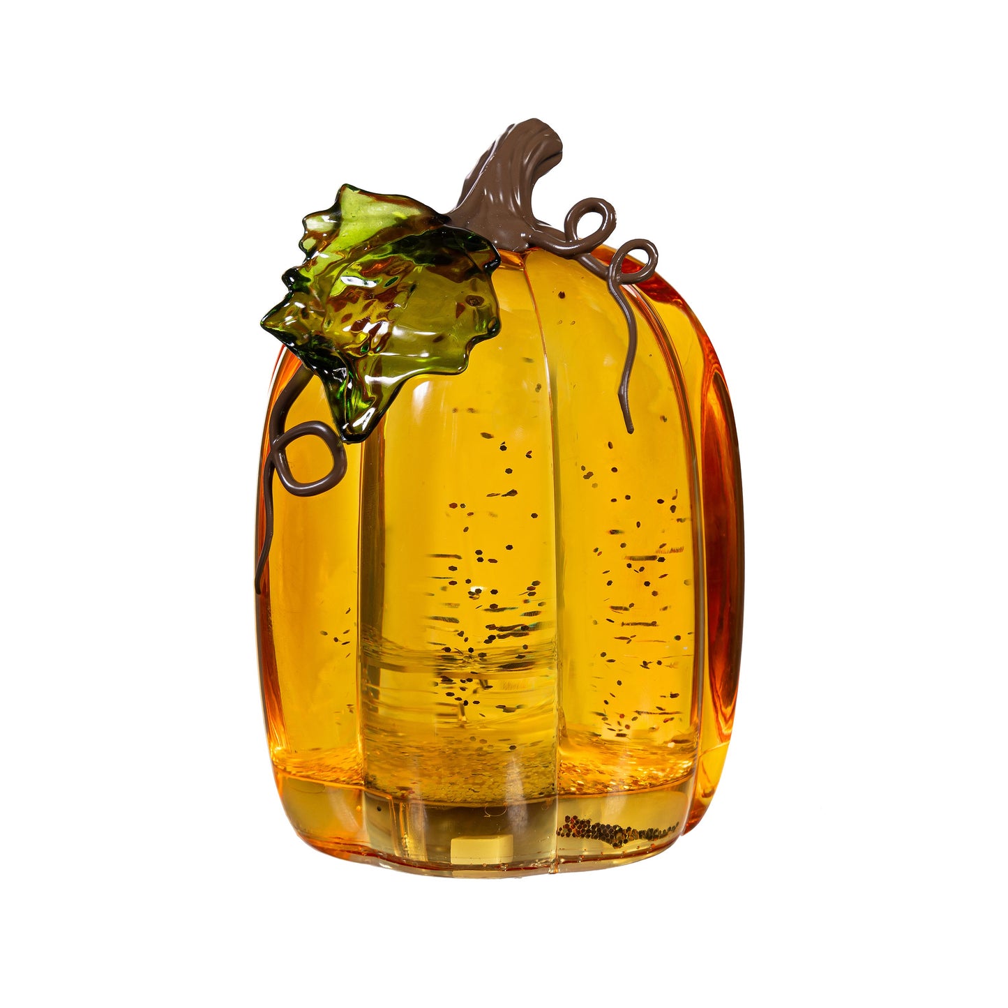 LED Pumpkin Water Globe