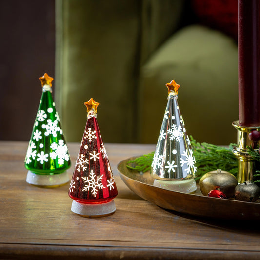 Plastic Tree LED Table Decor