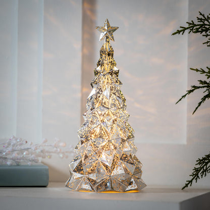 Acrylic Christmas Tree LED Table Decor
