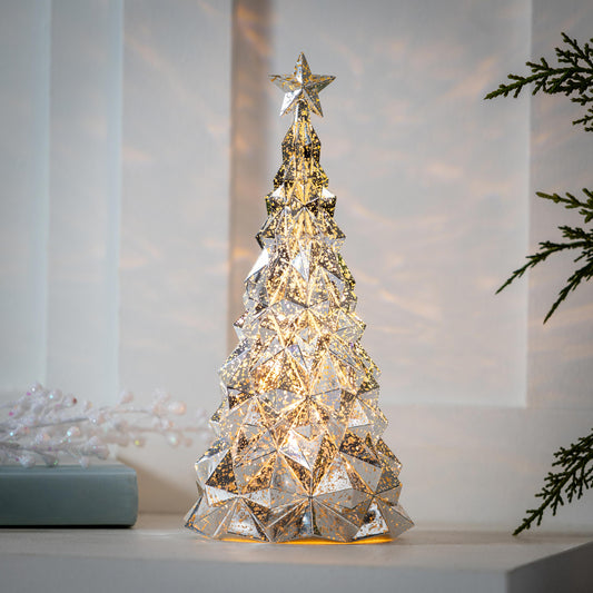 Acrylic Christmas Tree LED Table Decor